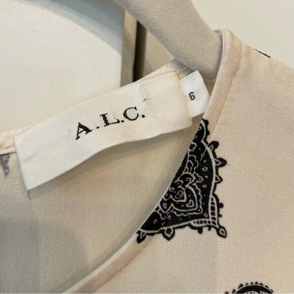 A.L.C. Lauren Silk Dress - Picture 4 of 6